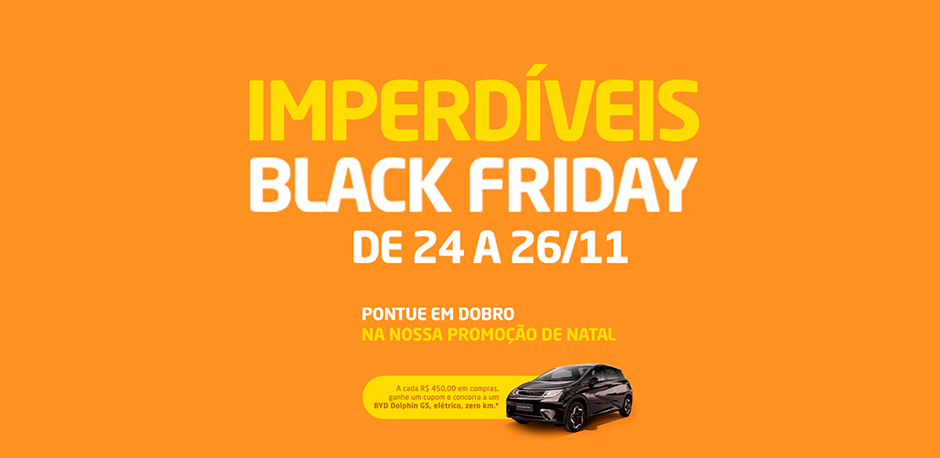 Liquidação especial de Black Friday traz descontos imperdíveis